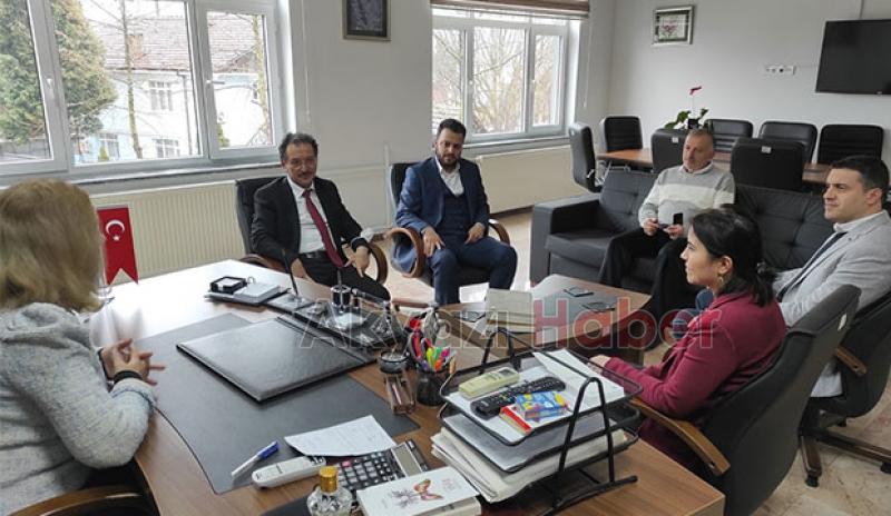 Akyazı Müftüsü Fakülteye ziyarette bulundu