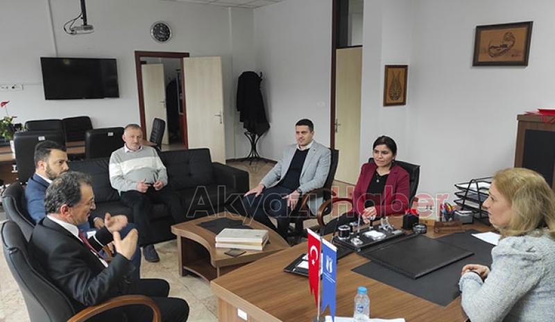Akyazı Müftüsü Fakülteye ziyarette bulundu