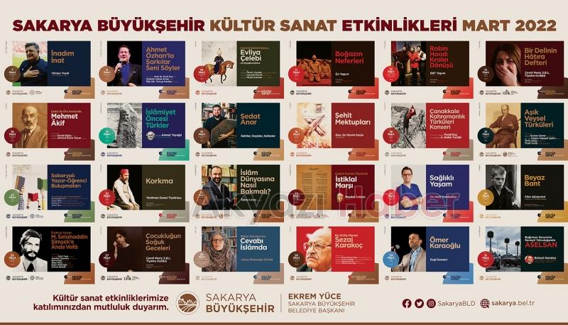 Büyükşehir Mart Kültür Sanat takvimi açıklandı