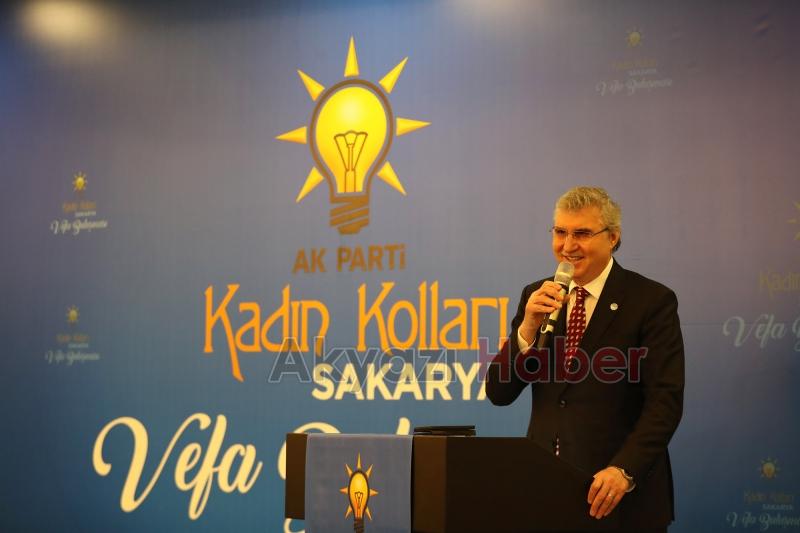 Başkan Yüce kadın buluşmasında konuştu