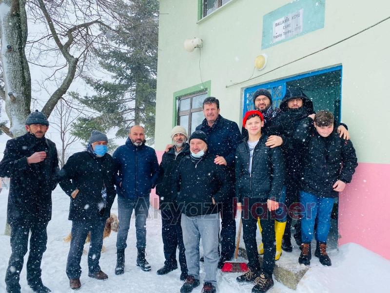 Başkan Soykan Ballıkaya da vatandaşlarla bir araya geldi