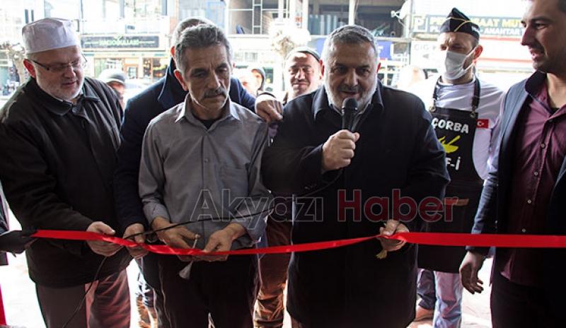 Çorba Keyf-i Akyazı'da Hizmete Başladı