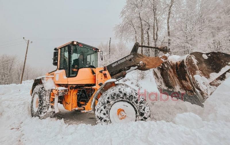 40 mahalle yolu ulaşıma açıldı