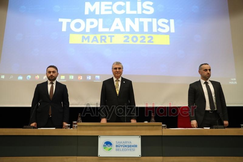 Başkan Yüce mecliste projeleri bir bir sıraladı