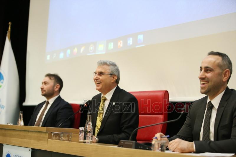 Başkan Yüce mecliste projeleri bir bir sıraladı