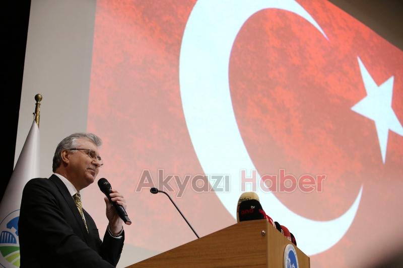 Başkan Yüce mecliste projeleri bir bir sıraladı