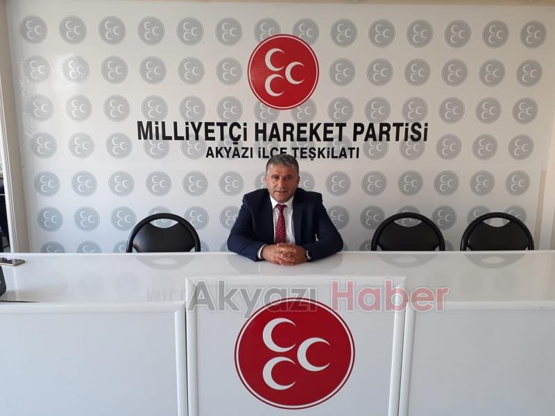 MHP Akyazı İlçe Başkanı istifa etti