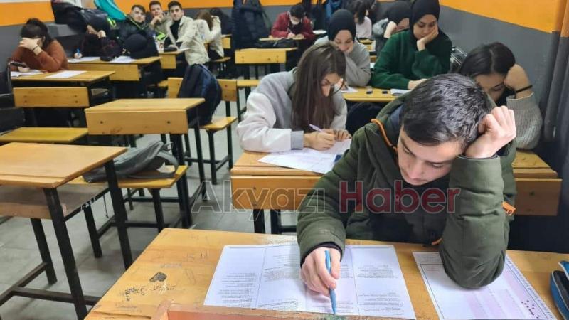 YKS deneme sınavı yapıldı
