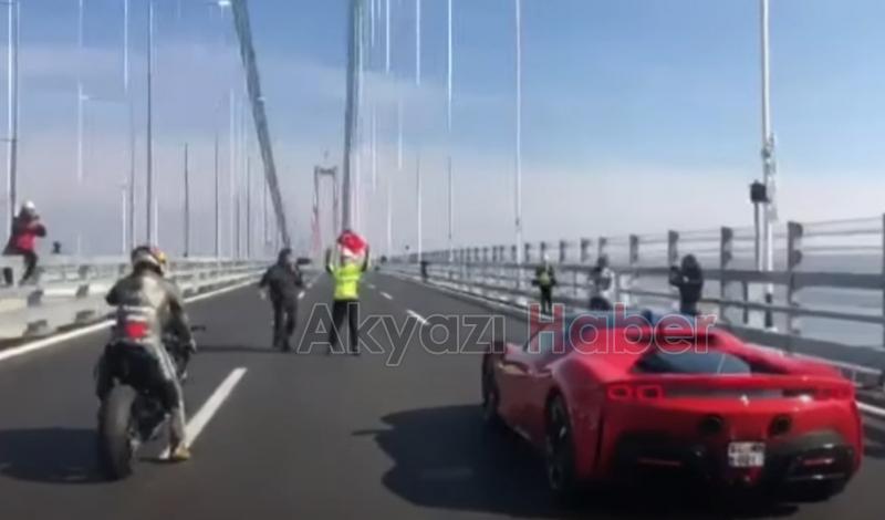 Sofuoğlu ve Razgatlıoğlu Çanakkale Köprüsü'nde kapıştı