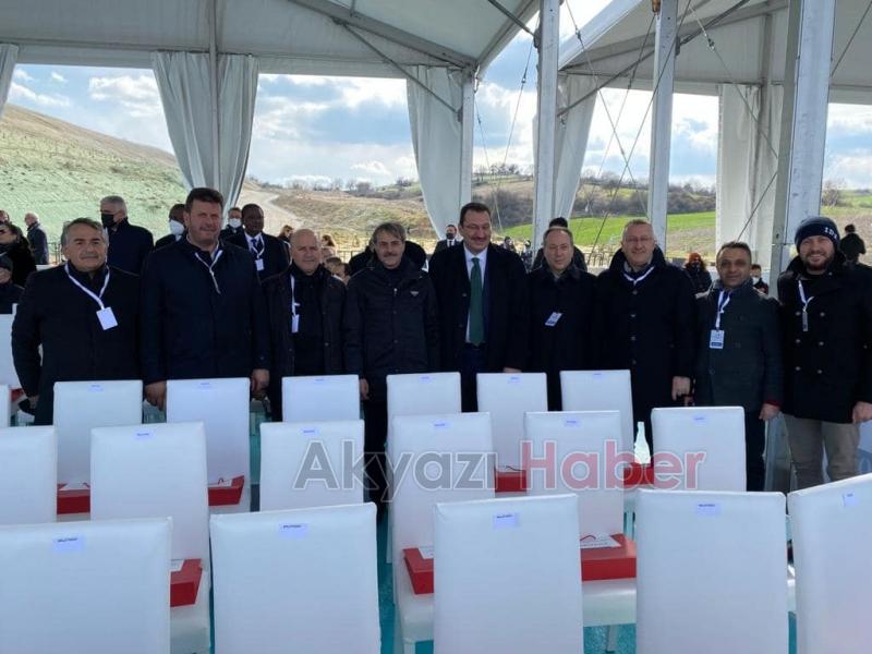 Akyazılı başkanlar 1915 Çanakkale Köprüsü'nün açılışında