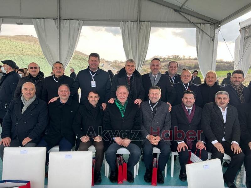 Akyazılı başkanlar 1915 Çanakkale Köprüsü'nün açılışında