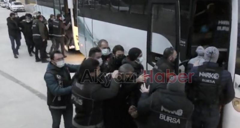 Dev uyuşturucu operasyonu Sakarya'ya uzandı