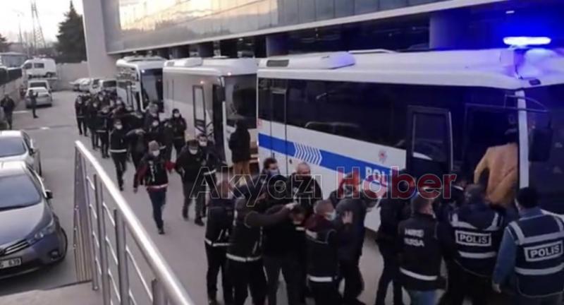 Dev uyuşturucu operasyonu Sakarya'ya uzandı