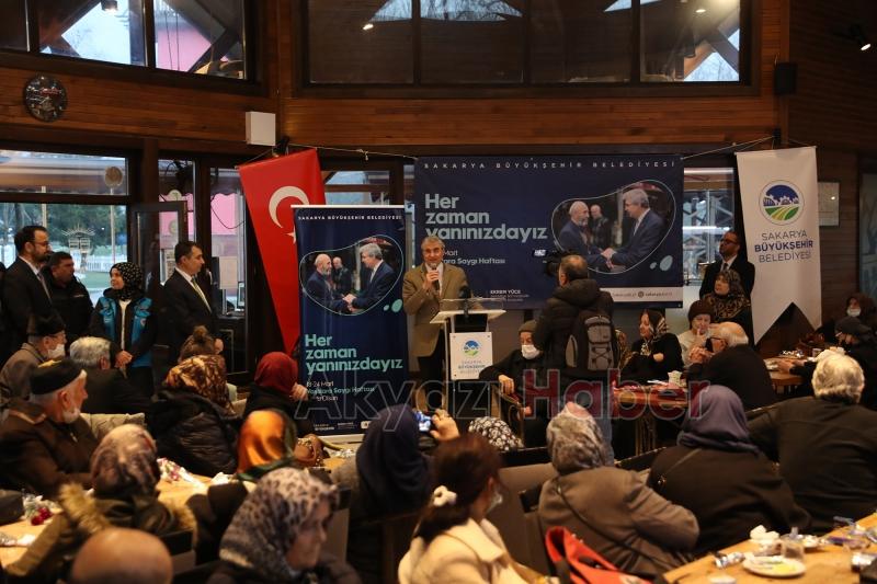 Yaşlılarımıza hizmet etmekten mutluluk duyuyoruz