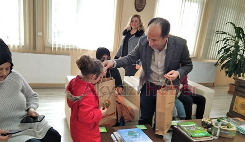 Akyazılı çocuklardan Orman Haftası ziyareti