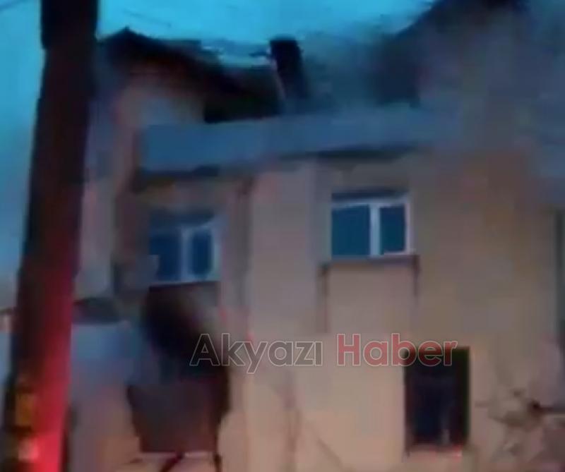 Hendek'te yangında can pazarı