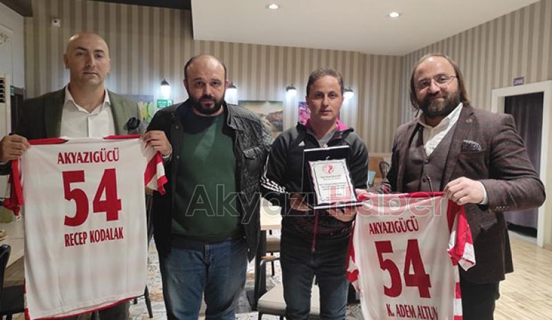 Akyazı'da spor kulüpleri yemekte buluştu