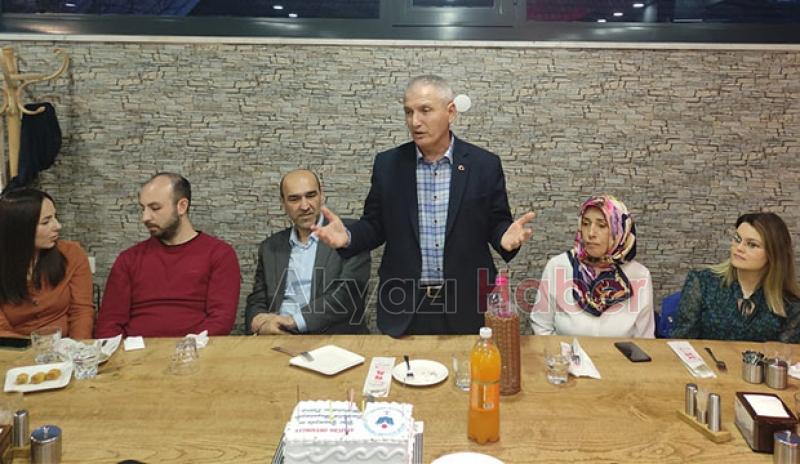 Ahmet Duman için veda yemeği düzenlendi