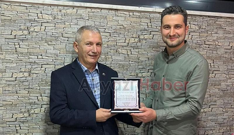 Ahmet Duman için veda yemeği düzenlendi