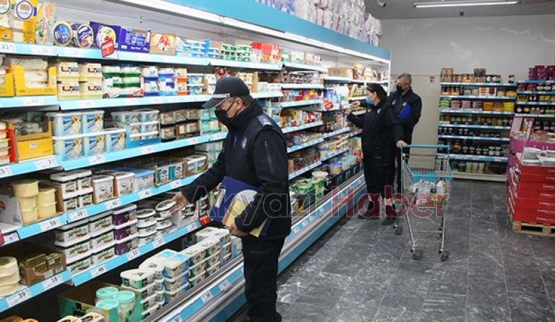 Akyazı da zincir marketlere ceza