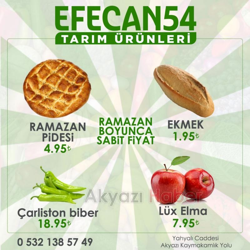 Ramazan Pidesi Efecan tanzim satıştan alınır