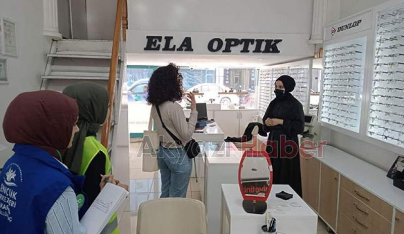 Yeşilay Elçileri Projesine Esnaf ve Müşterilerden Tam Destek 