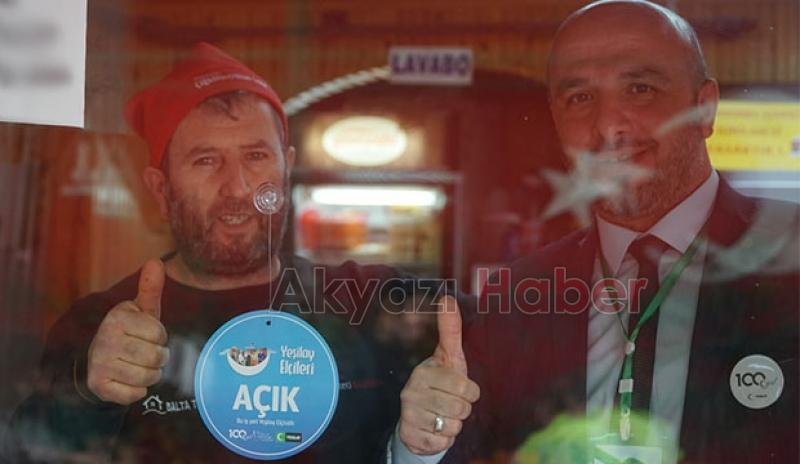 Yeşilay Elçileri Projesine Esnaf ve Müşterilerden Tam Destek 