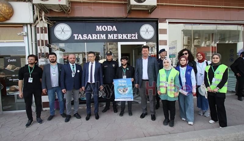 Yeşilay Elçileri Projesine Esnaf ve Müşterilerden Tam Destek 