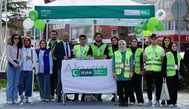 Yeşilay Elçileri Projesine Esnaf ve Müşterilerden Tam Destek 