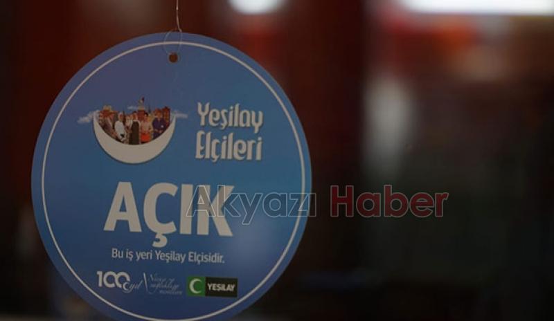 Yeşilay Elçileri Projesine Esnaf ve Müşterilerden Tam Destek 