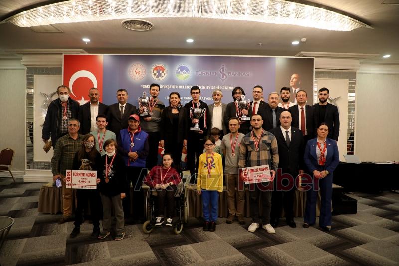 Satranç Türkiye Kupası heyecanı sona erdi