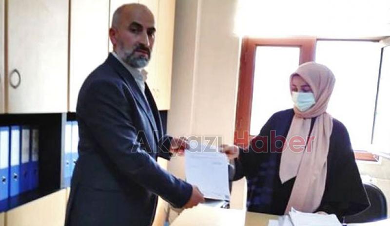 Yeni başkan Ayhan Arslan mazbatasını aldı