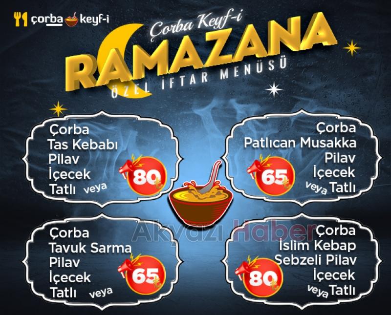 Ramazana Özel İftar Ziyafeti !
