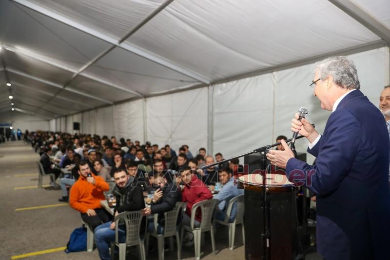 Büyükşehir bin kişiye iftar sofrası kurdu