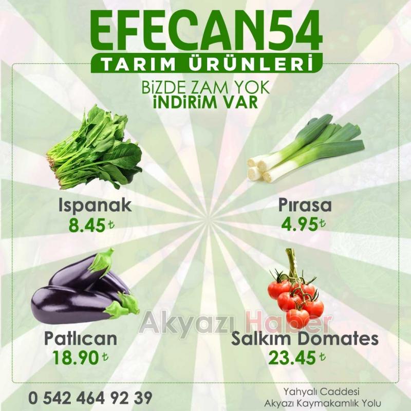 Efecan tanzimden 250 tl alışverişe pide hediye