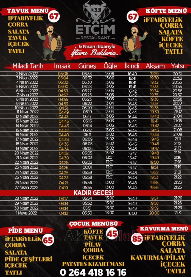  İftar Keyfini Doyasıya Yaşayın !