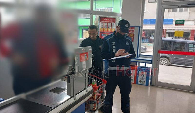  Zincir market ve fırınlara idari işlem uygulandı 