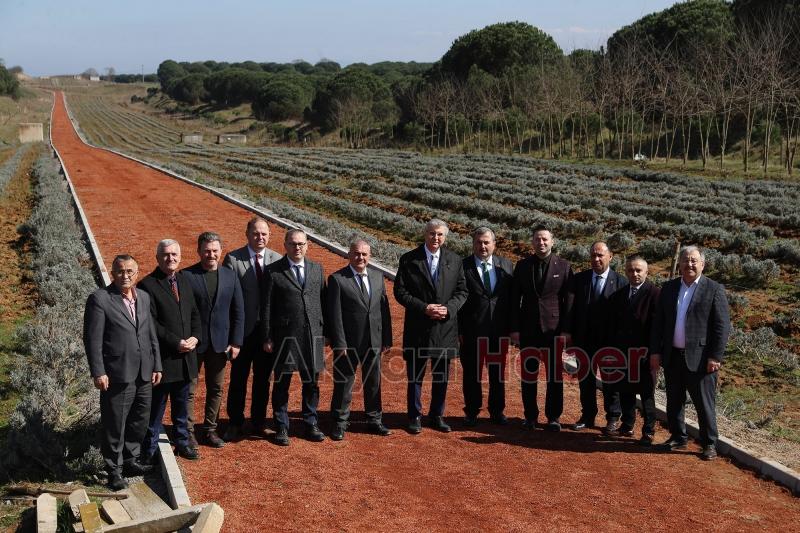 Dünyanın en büyük aromatik bahçesinde bahar bereketi