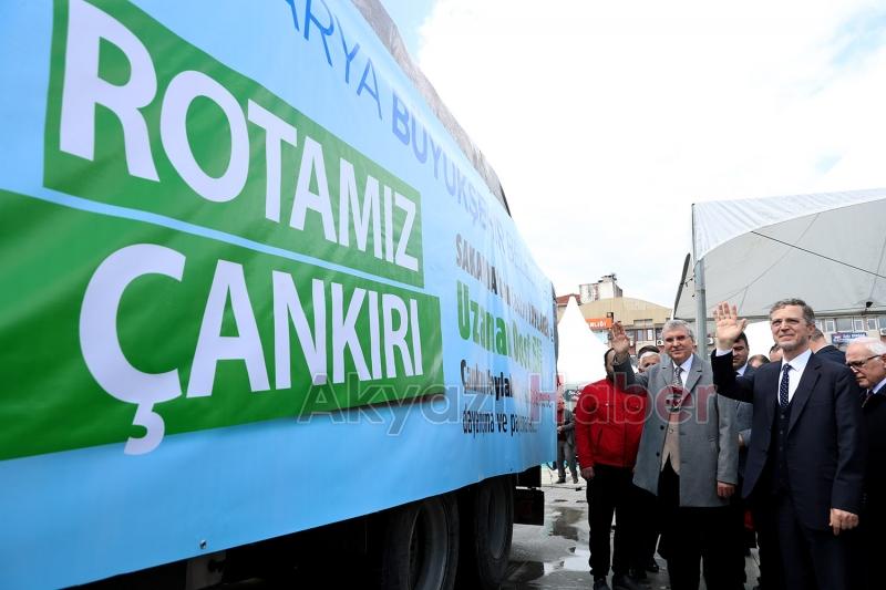 Sakarya’dan Çankırı’ya uzanan dost eli