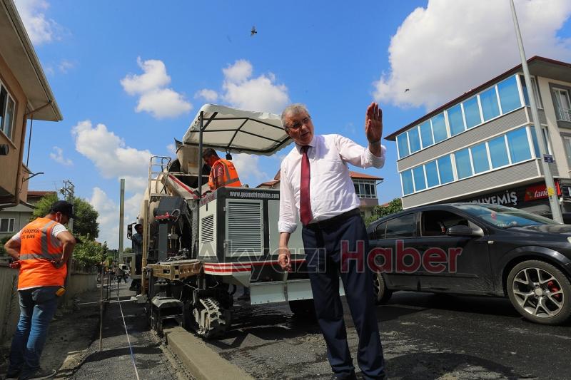 Büyükşehir asfalt sezonunu açtı