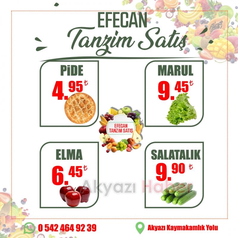 Efecan'da Ramazan Fırsatları Devam Ediyor
