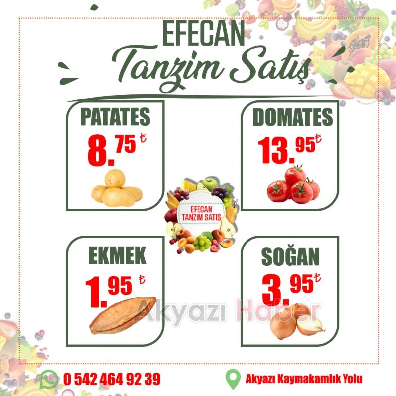 Efecan'da Ramazan Fırsatları Devam Ediyor