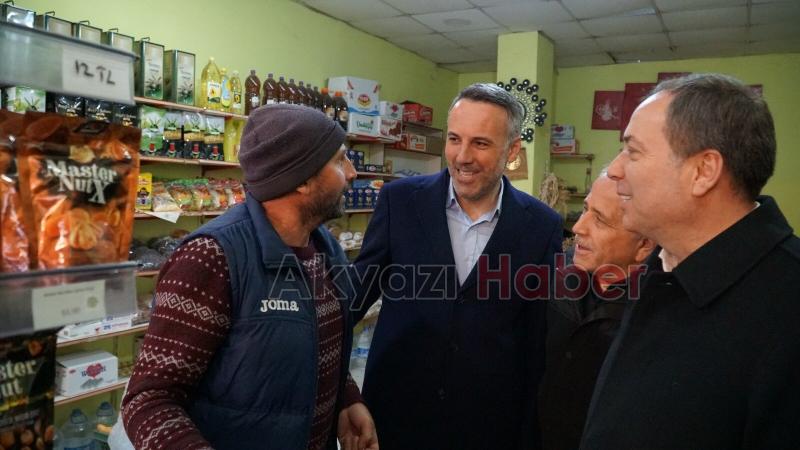 Tever, Sapanca ve Geyve'de Temaslarda Bulundu