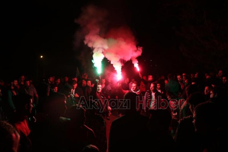 Şampiyon Böyle Karşılandı