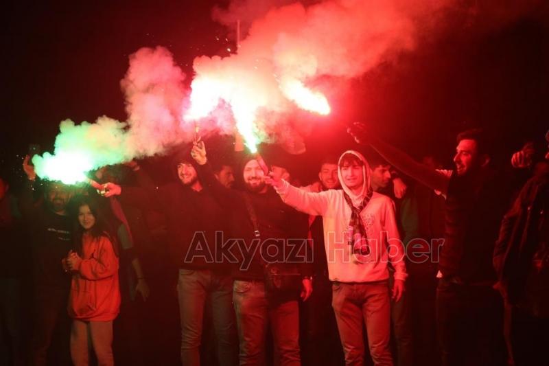 Şampiyon Böyle Karşılandı