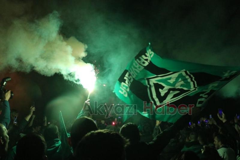 Şampiyon Böyle Karşılandı