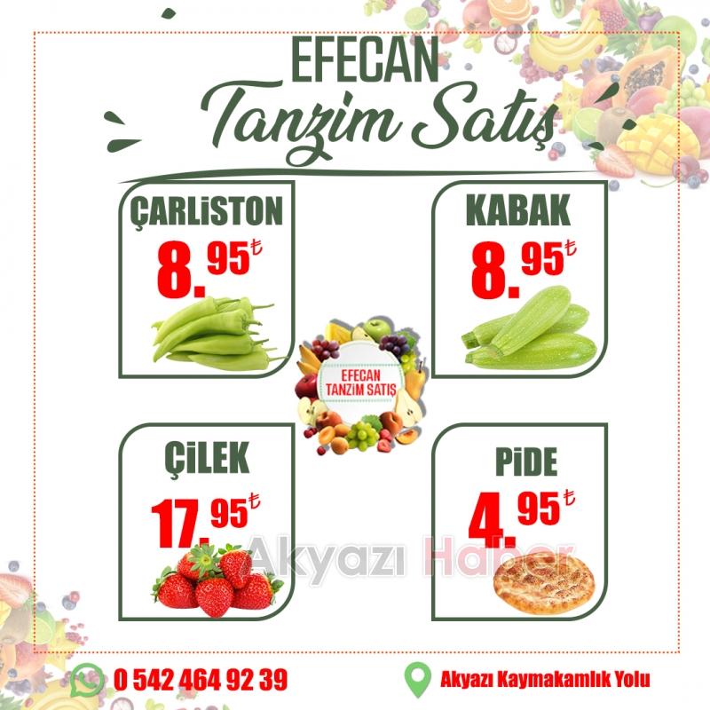 Efecan Tanzim İle Her Mevsim, Tazeliği Keşfedin
