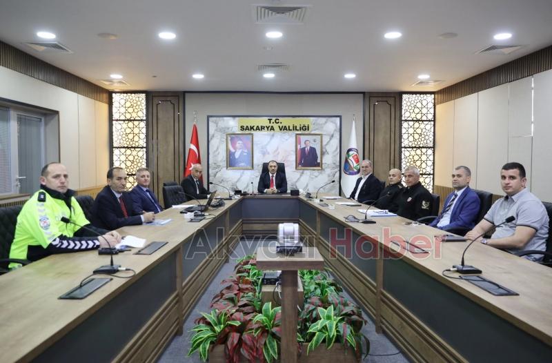 Valilikte bayram tedbirleri toplantısı yapıldı