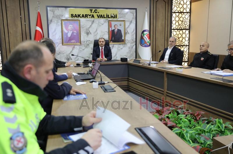 Valilikte bayram tedbirleri toplantısı yapıldı