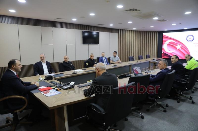 Valilikte bayram tedbirleri toplantısı yapıldı
